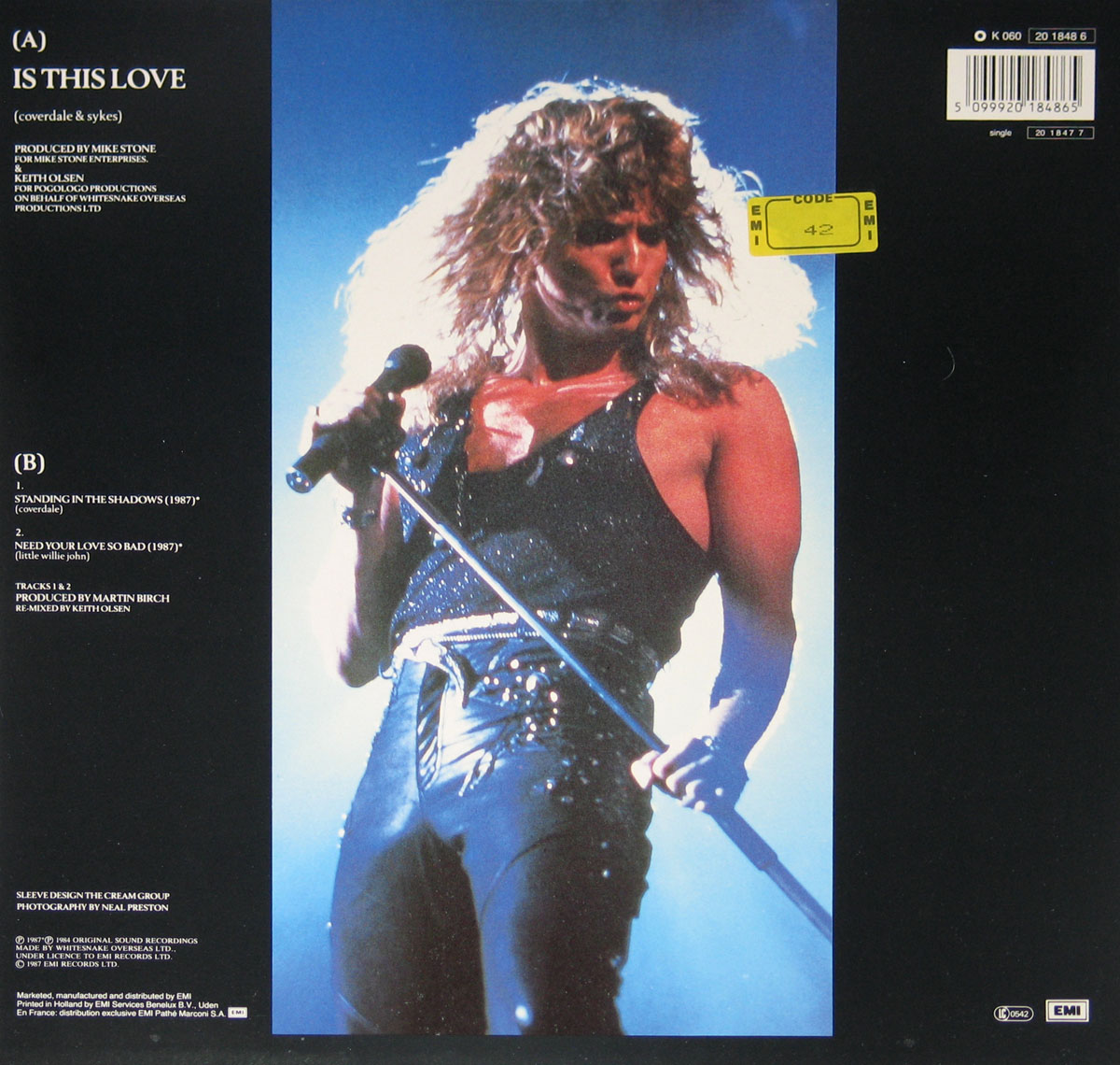 High Resolution Photos of whitesnake is this love maxi-single 